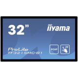 IIYAMA Monitor 32" PCAP Bezel Free 30-Points Touch Screen, 1920x1080, AMVA3 panel, VGA, HDMI, 460cd/m², 3000:1, 8ms, Landscape or Portrait mount, USB Touch Interface, VESA 200x200mm, MultiTouch with supported OS, Open frame model with rubber seal