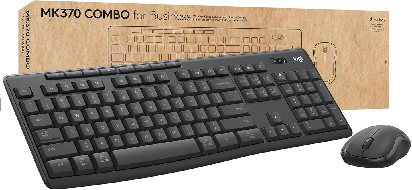 LOGITECH MK370 Bluetooth Combo - GRAPHITE - US INT'L - B2B