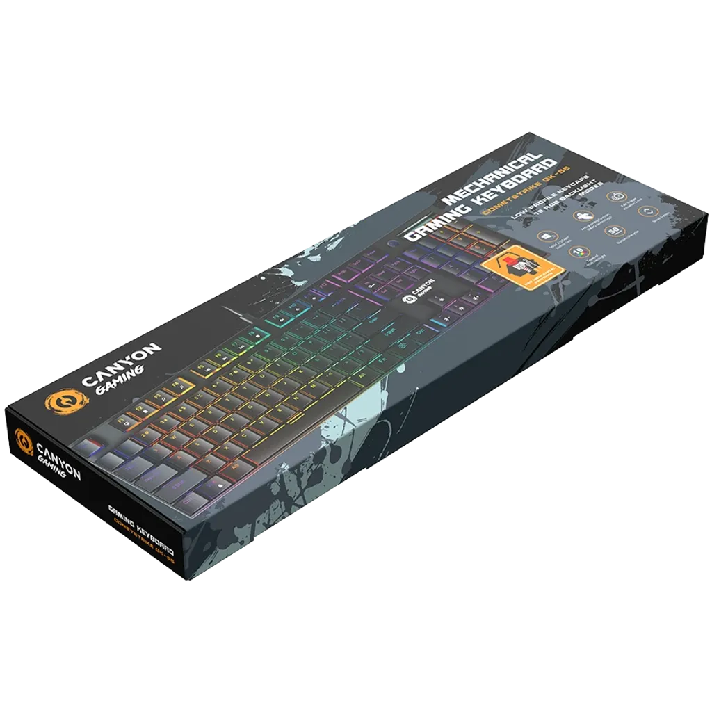 CANYON keyboard Cometstrike GK-55 EN Wired