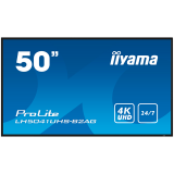 IIYAMA LFD PROLITE LH5041UHS-B2AG 50" Professional Digital Signage 4K 24/7 3840x2160 VA 16:9 500cd 5000:1 landscape, portrait