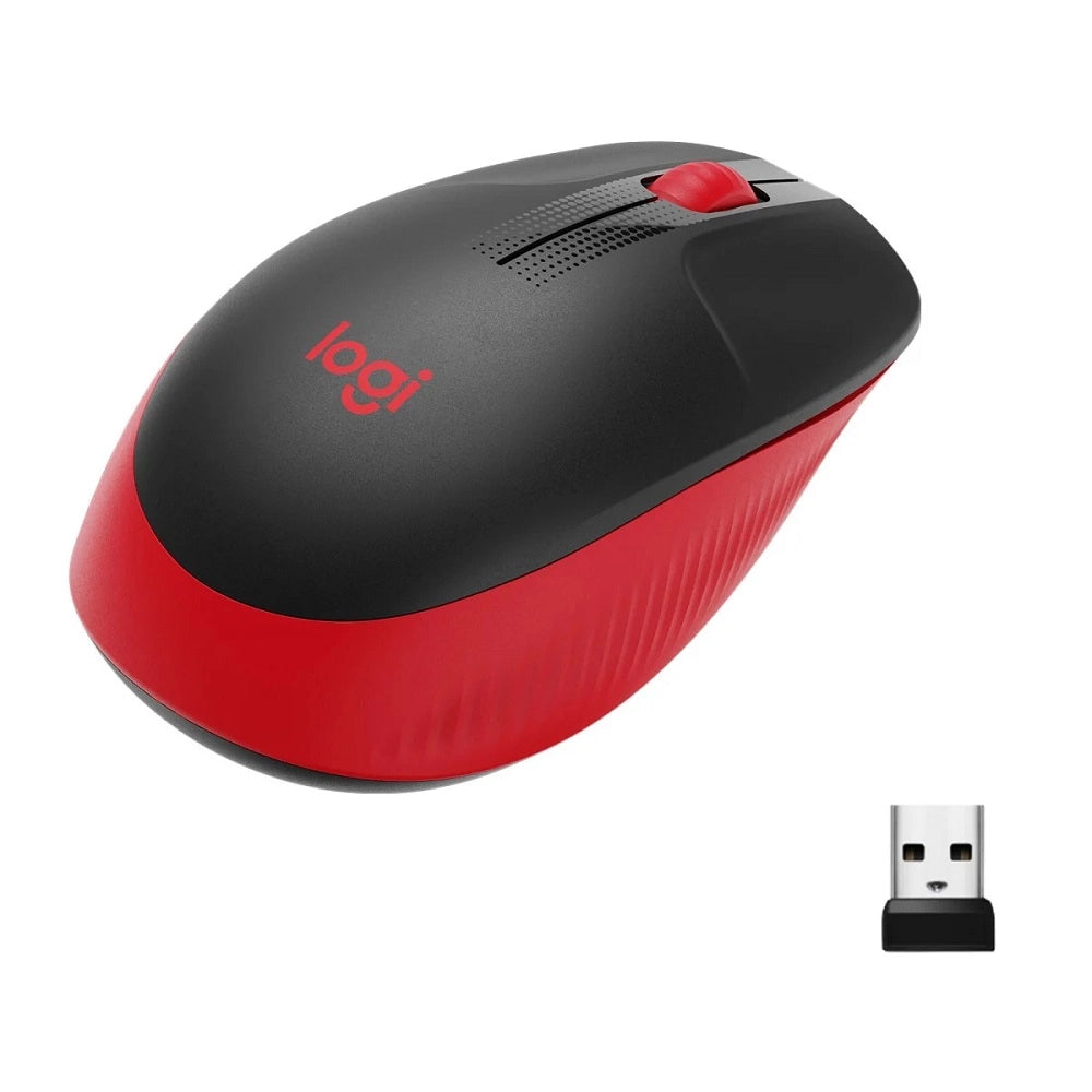 LOGITECH M190 Wireless Mouse - RED