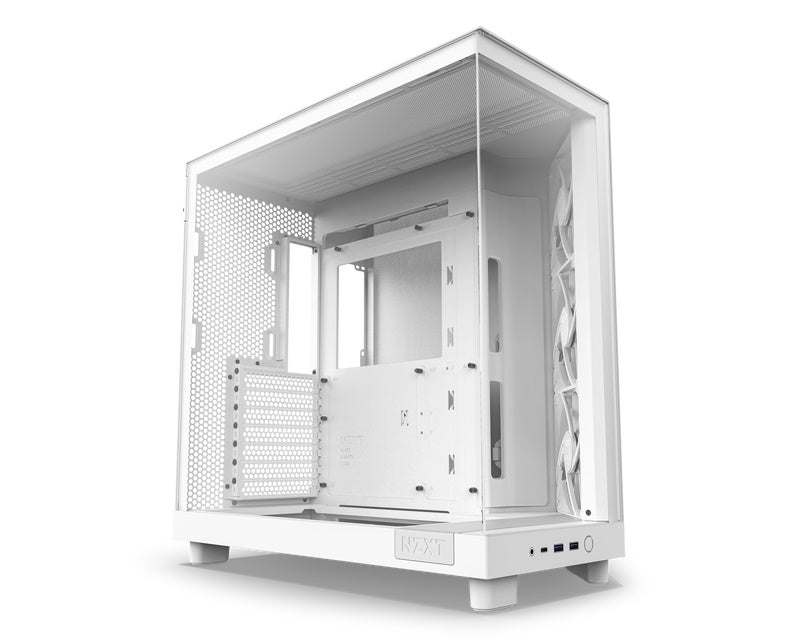 NZXT H6 Flow kućište belo