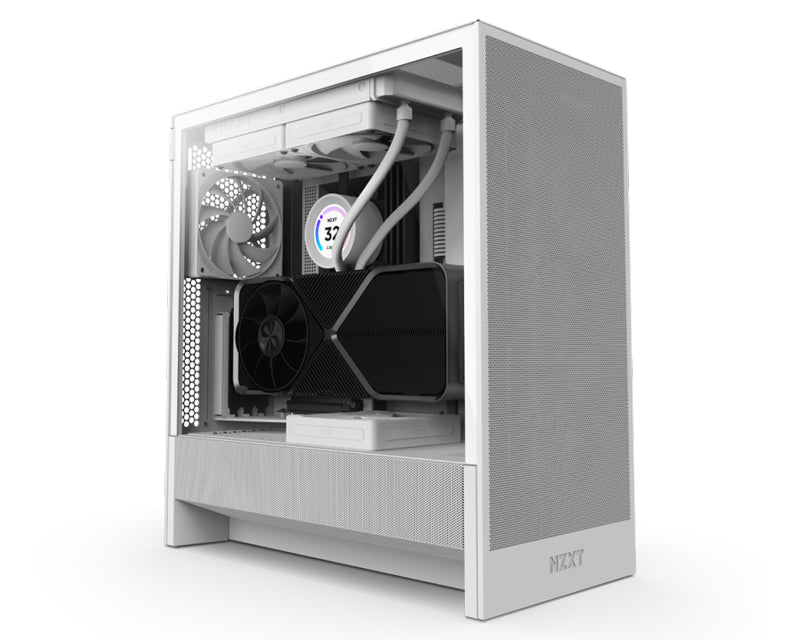 NZXT H5 Flow Gaming kućište belo