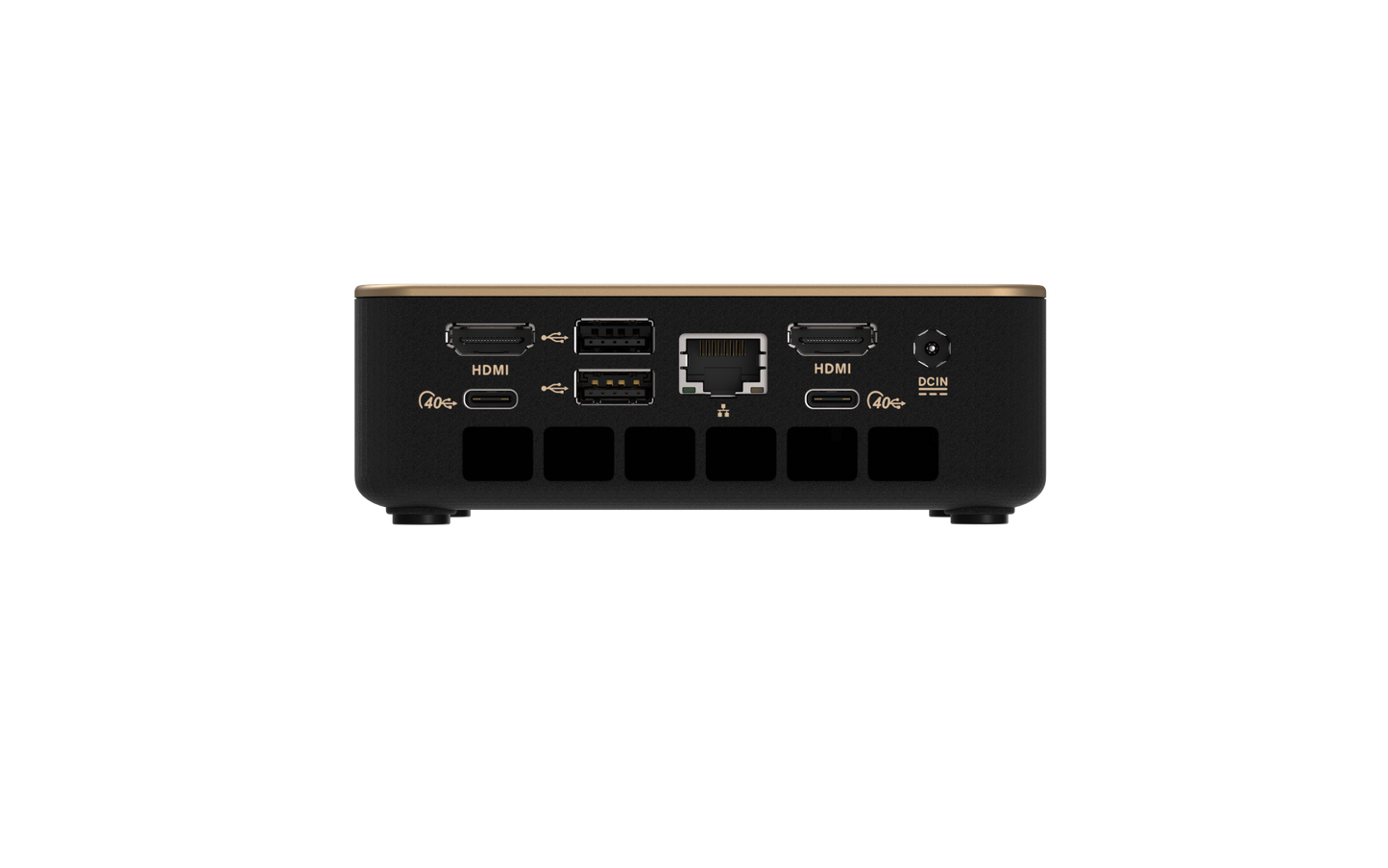 SAPPHIRE EDGE AI 350 BAREBONE WITH WIFI / BT MODULE, VESA MOUNT, POWER ADAPTER AND POWER CORD W/O SSD AND MEMORY