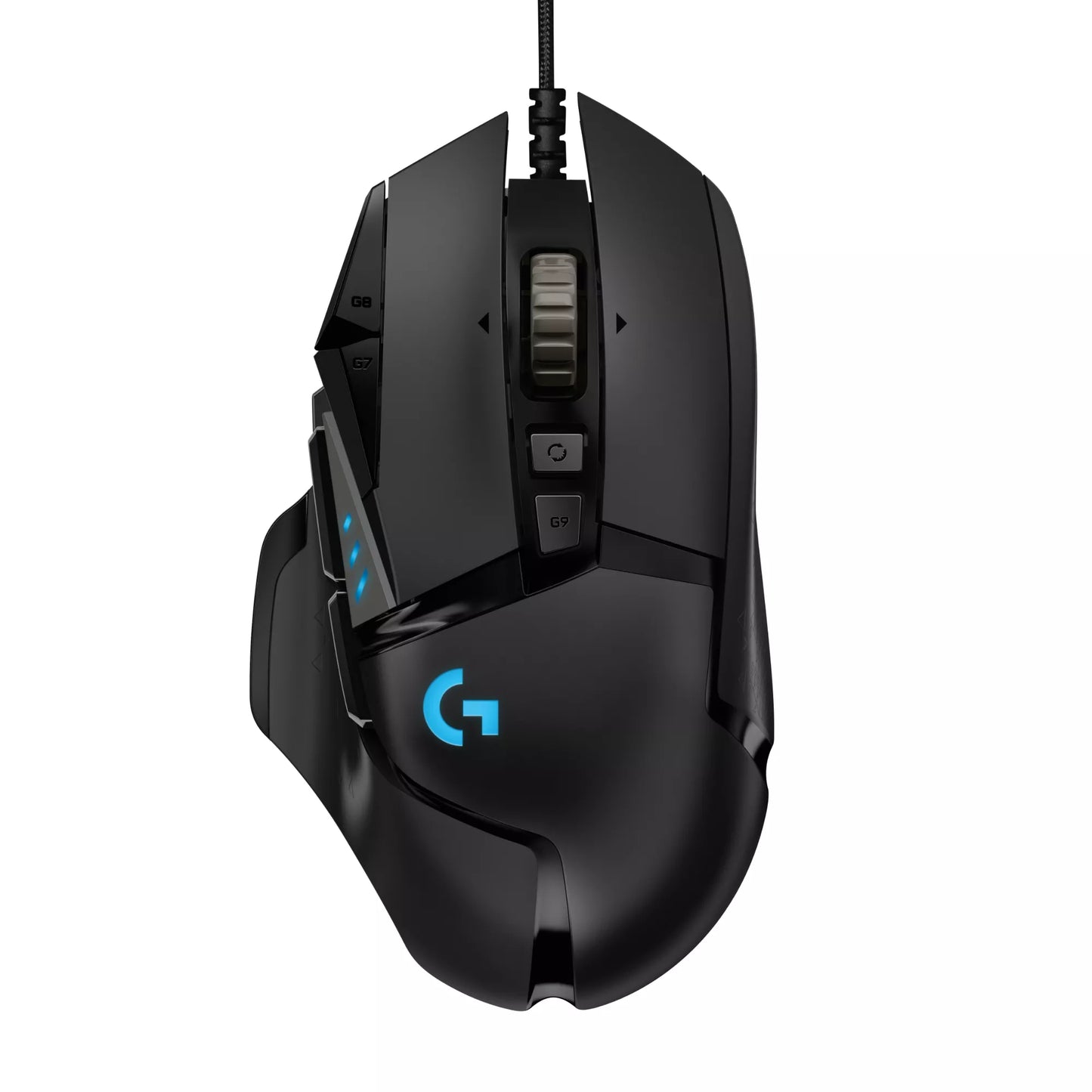 LOGITECH G502 Corded Gaming Mouse - HERO - BLACK - USB - EER2