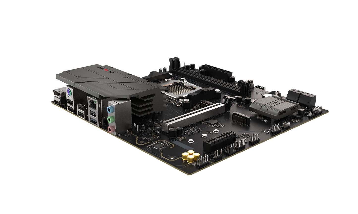 SAPPHIRE AMD PULSE A620AM Ryzen R3/R5, 2x DDR5, PCIE 4, 1x M.2 Gen4, 1x M.2 Gen3, LAN 1 Gbps, USB, MATX
