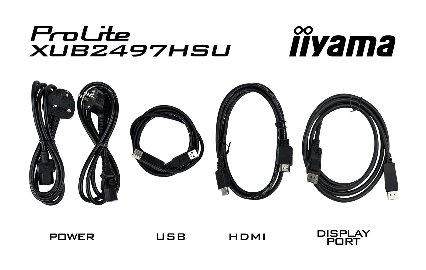 24" Iiyama ProLite XUB2497HSU-B2