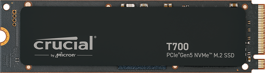Crucial T700 1TB PCIe Gen5 NVMe M.2 SSD