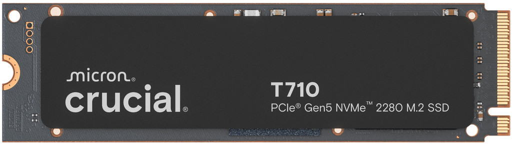 CRUCIAL T710 1TB PCIe Gen5 NVMe M.2 2280 SSD