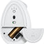LOGITECH Lift Bluetooth Vertical Ergonomic Mouse - OFF-WHITE/PALE GREY