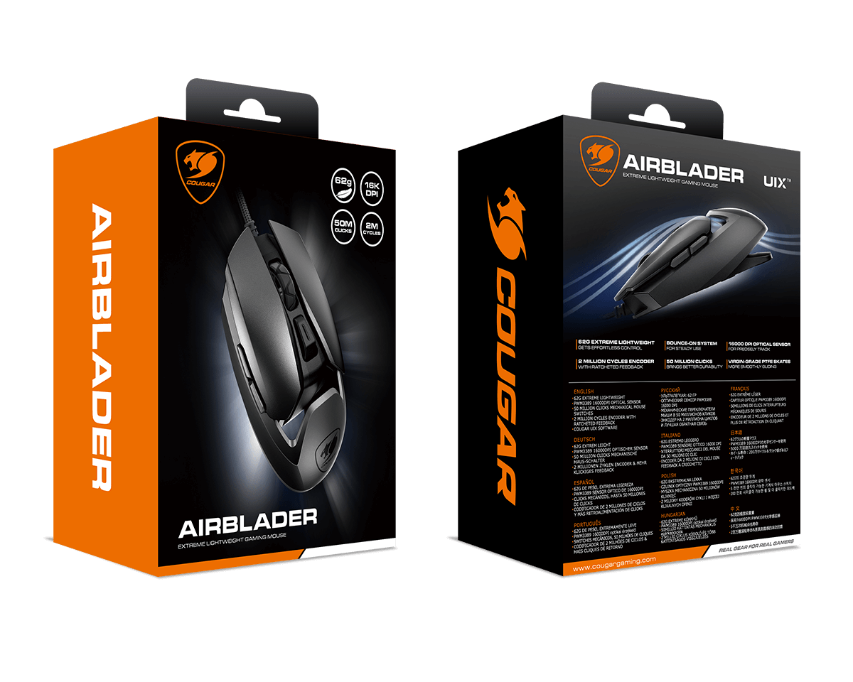 COUGAR AIRBLADER Gaming Mouse