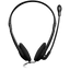 CANYON PC headset HS-01 PC Mic Flat 1.8m Black Orange