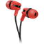 CANYON headphones SEP-4 Mic Flat 1.2m Red