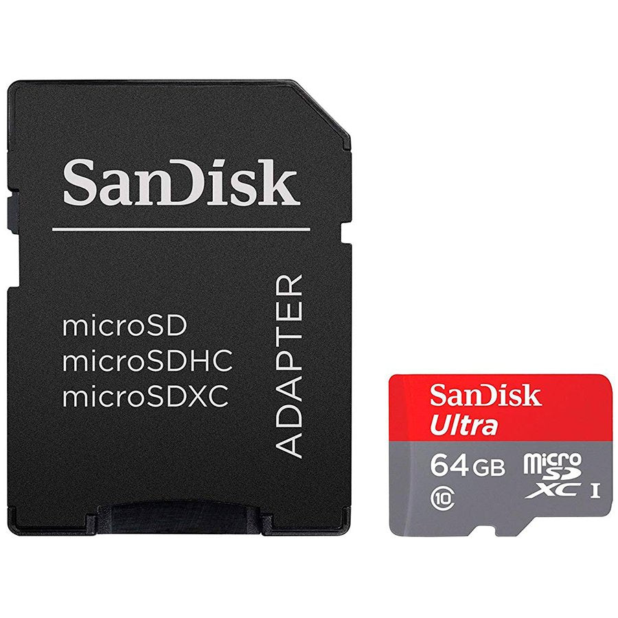 SANDISK High Endurance microSDXC 64GB + SD Adapter