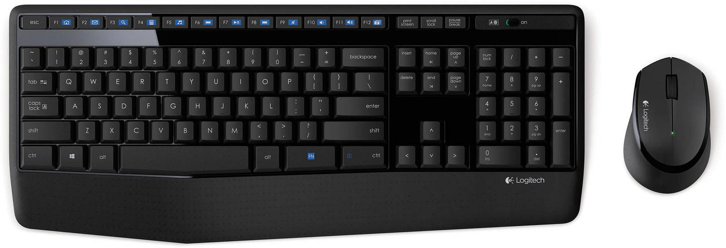 LOGITECH MK345 Wireless Combo - BLACK - US INT'L