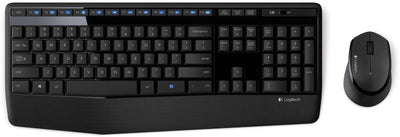 LOGITECH MK345 Wireless Combo - BLACK - US INT'L