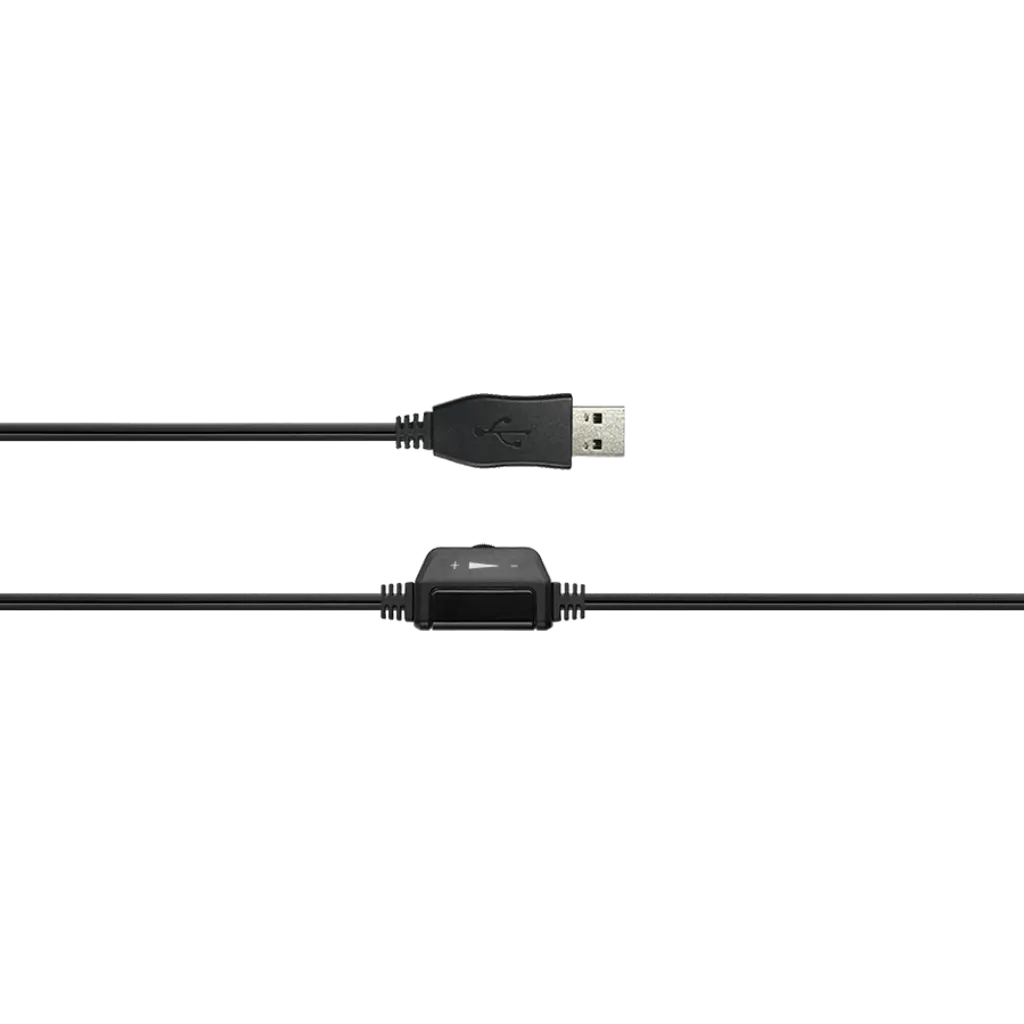 CANYON PC headset CHSU-1 PC Mic USB 2m Black