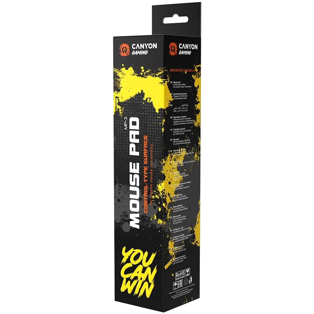 CANYON pad MP-3 350x250mm Black