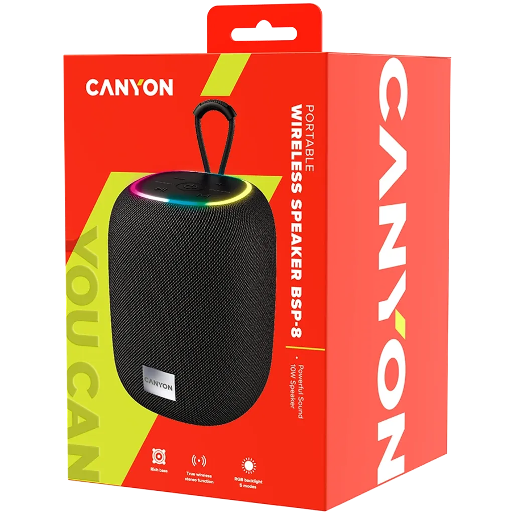 CANYON speaker BSP-8 10W Black