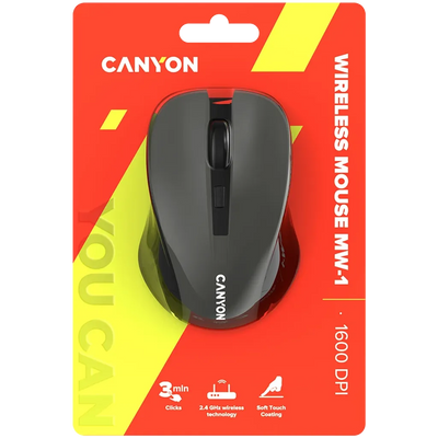 CANYON mouse MW-1 Wireless Grey