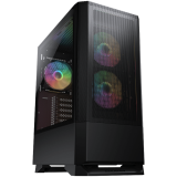 COUGAR MX430 Mesh RGB PC Case, Mid Tower, Black
