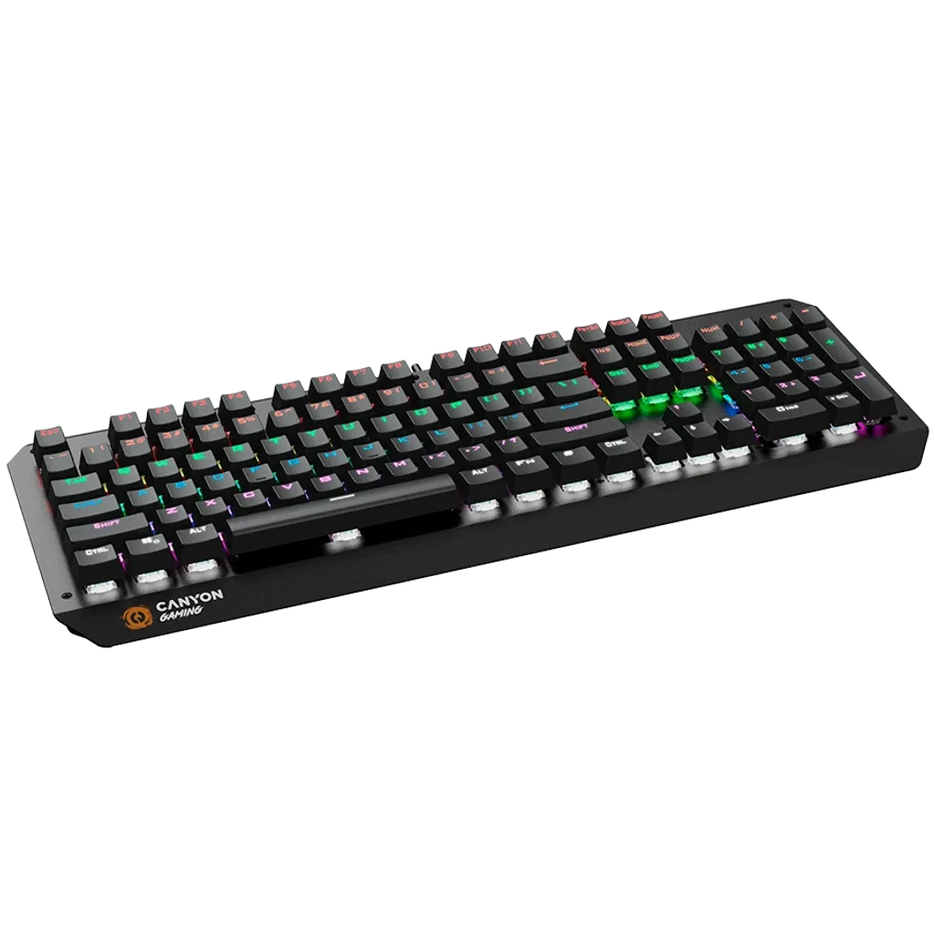 CANYON Hazard GK-6, Wired multimedia gaming keyboard with lighting effect