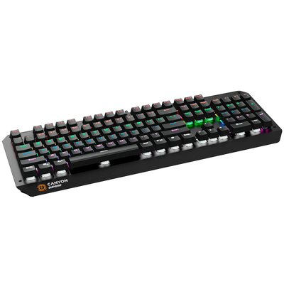 CANYON Hazard GK-6, Wired multimedia gaming keyboard with lighting effect