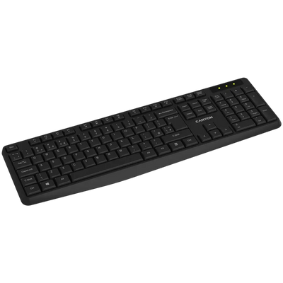 Keyboard KB-W01 EN/AD Wireless Black