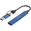 CANYON hub DS-02 4in1 USB-A/C Blue