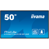 IIYAMA LFD LH5075UHS-B1AG 50" 4K UHD VA 3840 x 2160 @60Hz 500 cd/m² 5000:1 9.5ms Android 11 OS, iiSignage², FailOver, EShare landscape, portrait