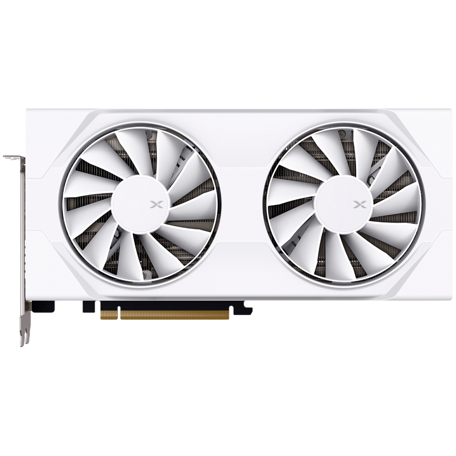 XFX Swift AMD Radeon RX 9060 XT OC White 8GB GDDR6 128-bit HDMI 2x DP