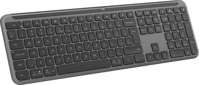 LOGITECH SIGNATURE SLIM WIRELESS KEYBOARD K950 - GRAPHITE - US INT'L - 2.4GHZ/BT - INTNL-973