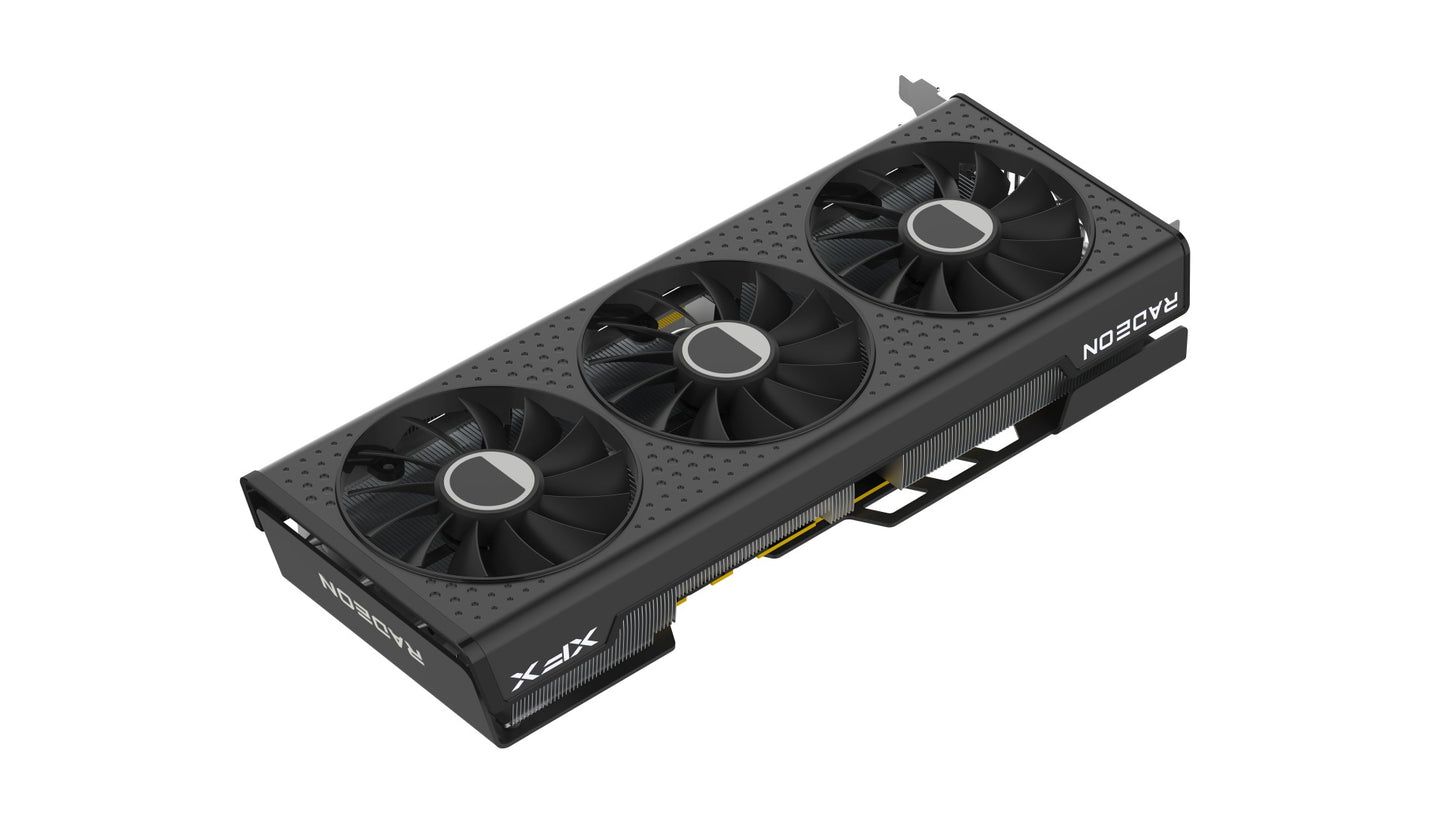 XFX SPEEDSTER QICK309 RADEON RX 7600XT QICK Gaming Graphics Card with 16GB GDDR6 HDMI 3xDP, AMD RDNA™ 2