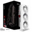 XFX Swift AMD Radeon RX 9060 XT OC White Triple Fan Gaming Edition 16GB GDDR6 128-bit HDMI 2x DP