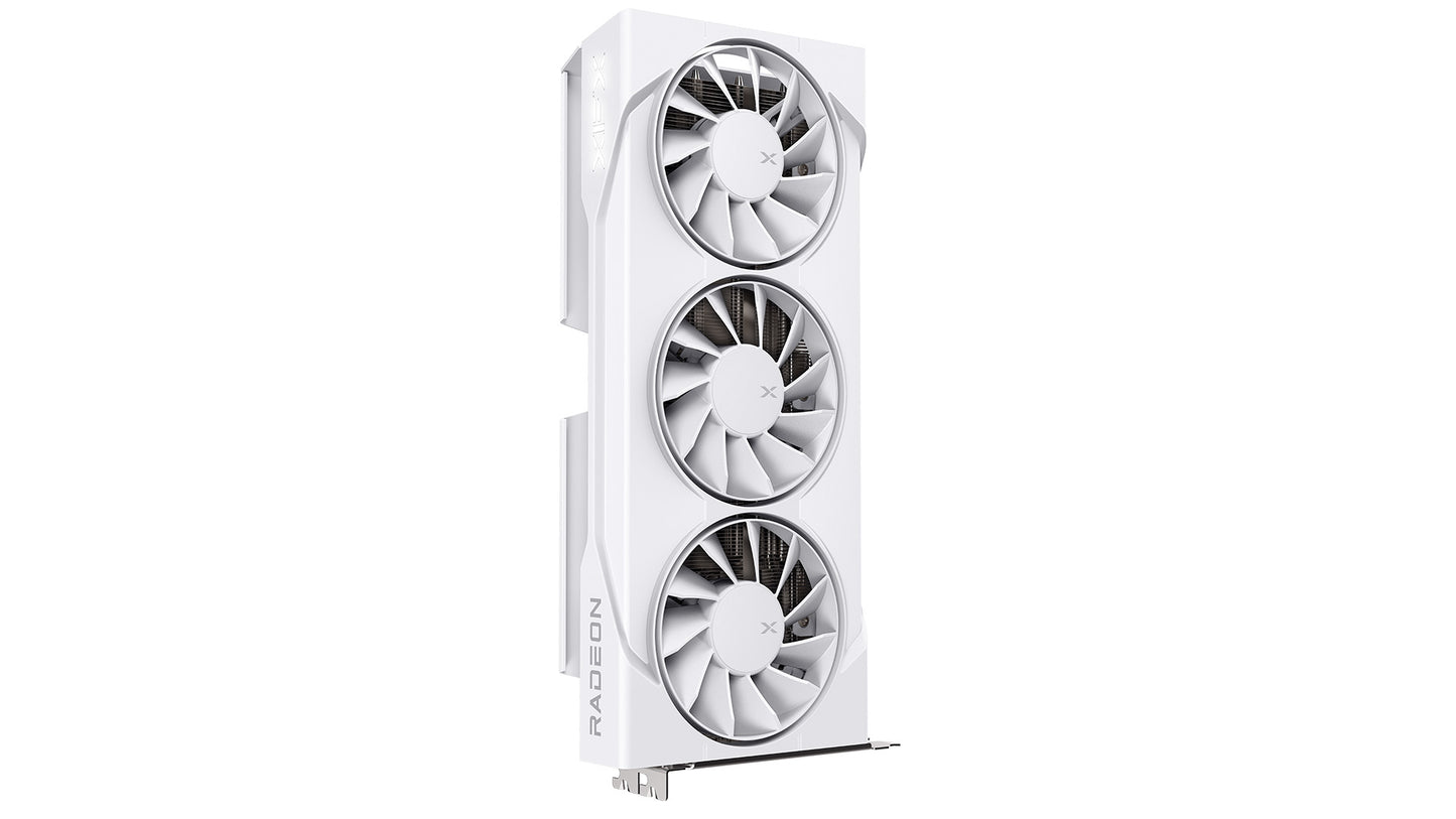 XFX Swift AMD Radeon RX 9060 XT OC White Triple Fan Gaming Edition 16GB GDDR6 128-bit HDMI 2x DP