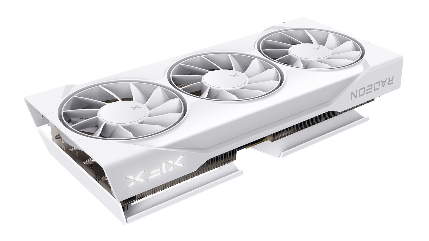XFX Swift AMD Radeon RX 9060 XT OC White Triple Fan Gaming Edition 16GB GDDR6 128-bit HDMI 2x DP