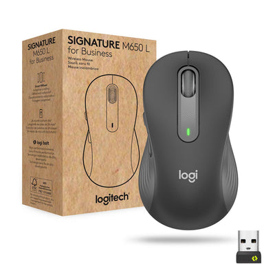 LOGITECH M650 Signature Bluetooth Mouse - GRAPHITE - B2B