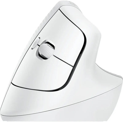 LOGITECH Lift Bluetooth Vertical Ergonomic Mouse - OFF-WHITE/PALE GREY