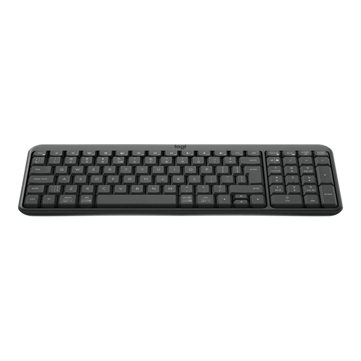 LOGITECH K250 - GRAPHITE - US INT'L - 2.4GHZ/BT - INTNL-973