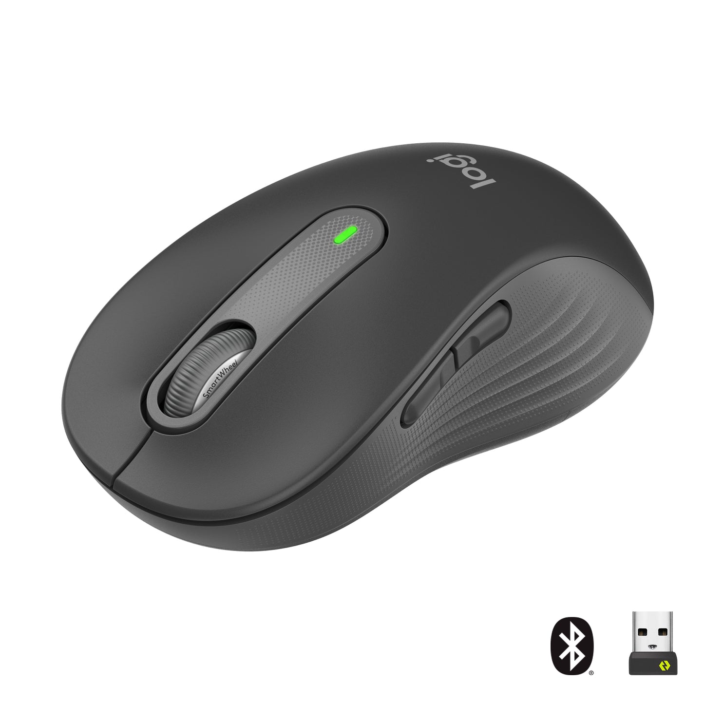 LOGITECH M650L Signature Bluetooth Mouse - GRAPHITE
