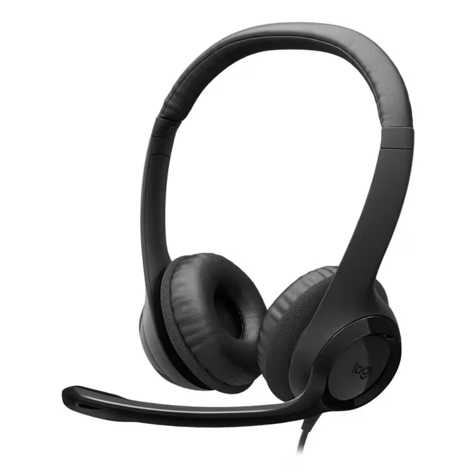 LOGITECH HEADSET-H390 USB-C Computer Headset-MIDNIGHT BLACK-USB-N/A-EMEA28i-935-USB-C