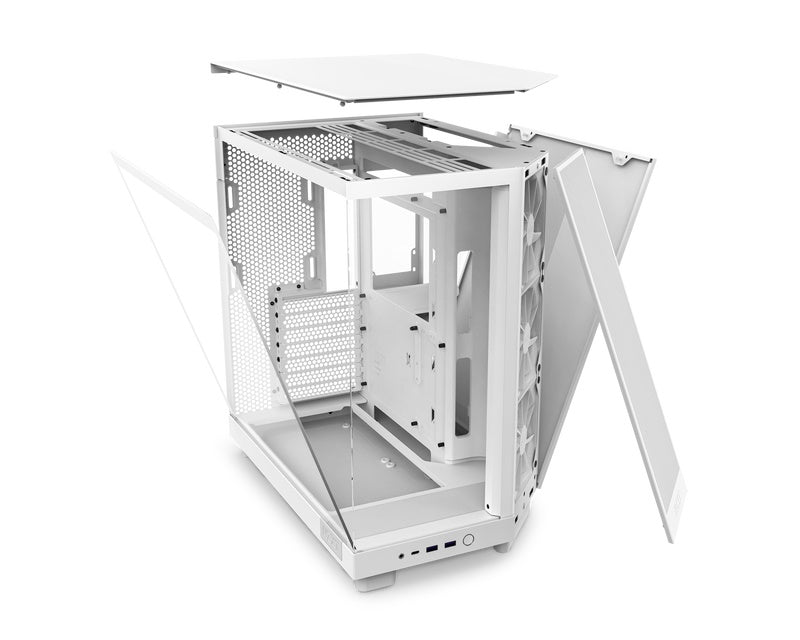 NZXT H6 Flow kućište belo