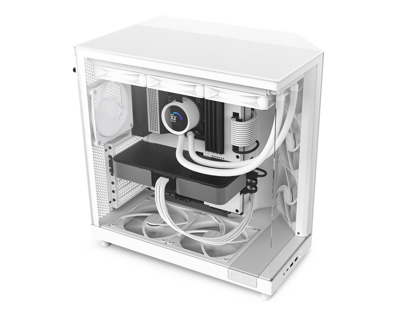 NZXT H6 Flow kućište belo