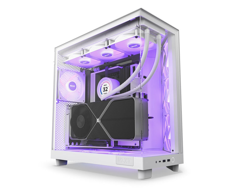 NZXT H6 Flow RGB kućište belo