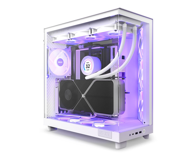 NZXT H6 Flow RGB kućište belo
