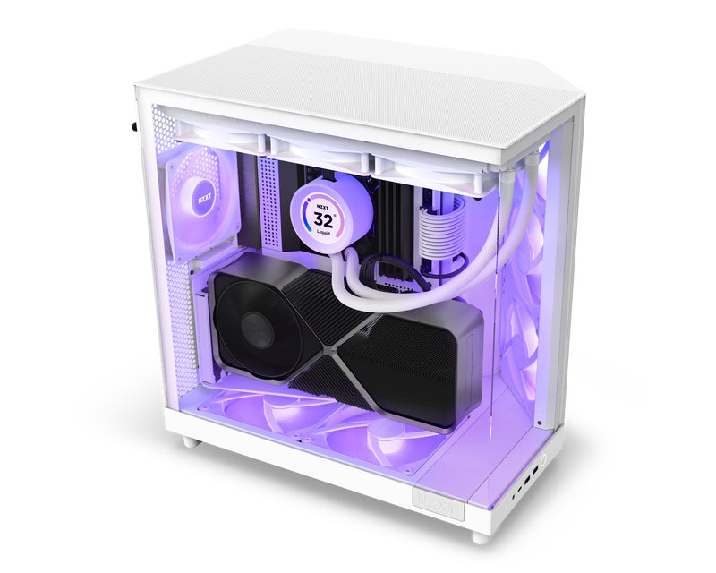 NZXT H6 Flow RGB kućište belo