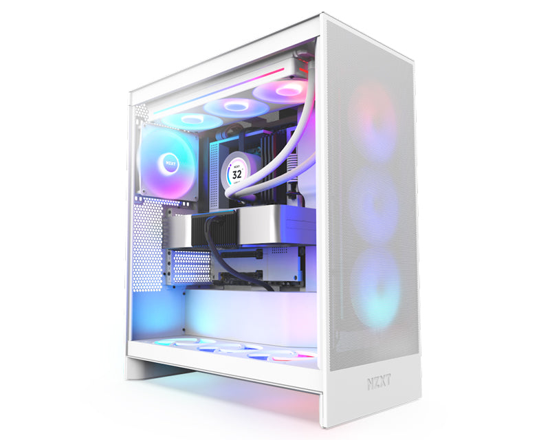 NZXT H7 Flow RGB kućište belo