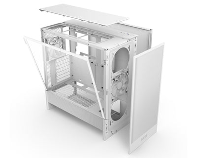 NZXT H5 Flow Gaming kućište belo