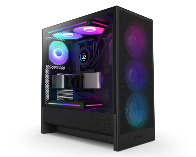 NZXT H5 Flow RGB Gaming kućište crno