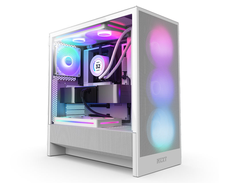 NZXT H5 Flow RGB Gaming kućište belo
